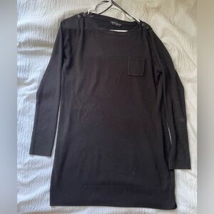 Black long sleeve dress